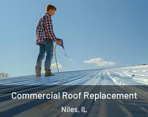  Commercial Roof Replacement Niles, IL