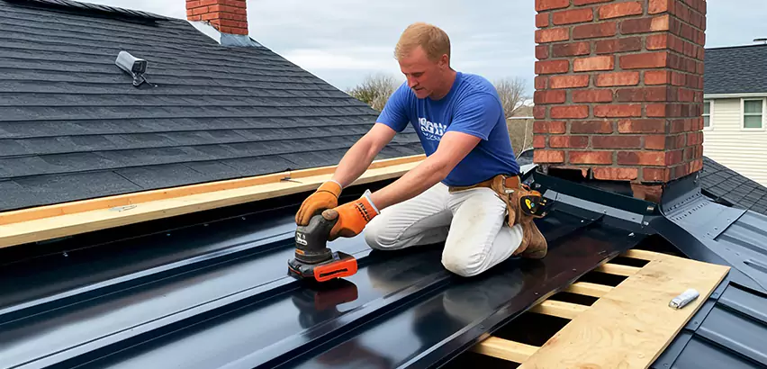 Metal Barn Roof Replacement in Niles