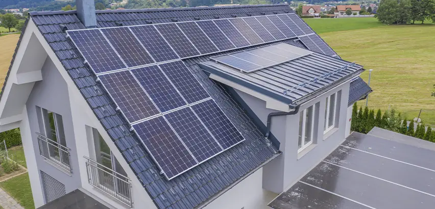 Residential Solar Roof Installation in Niles