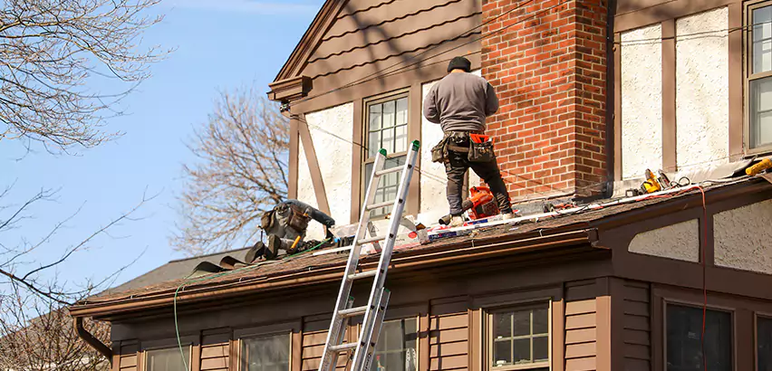 Roof Siding Trim Repair in Niles