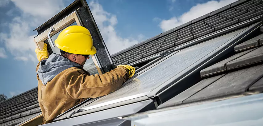 Skylight Flashing Repair in Niles