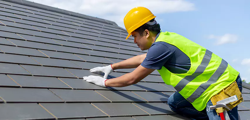 Slipped Slate Repair in Niles