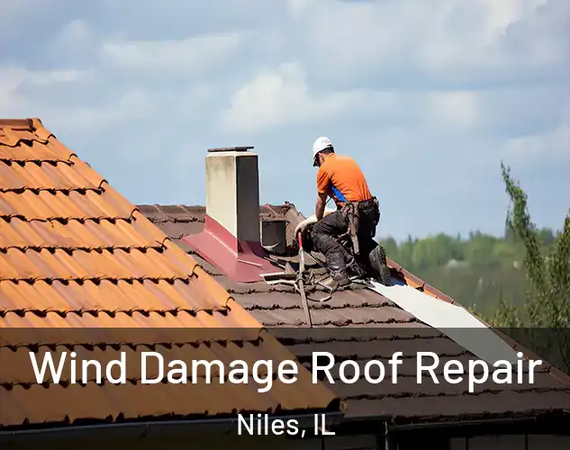  Wind Damage Roof Repair Niles, IL